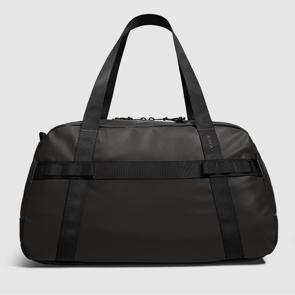 NWOT AWAY Black Duffel Bag